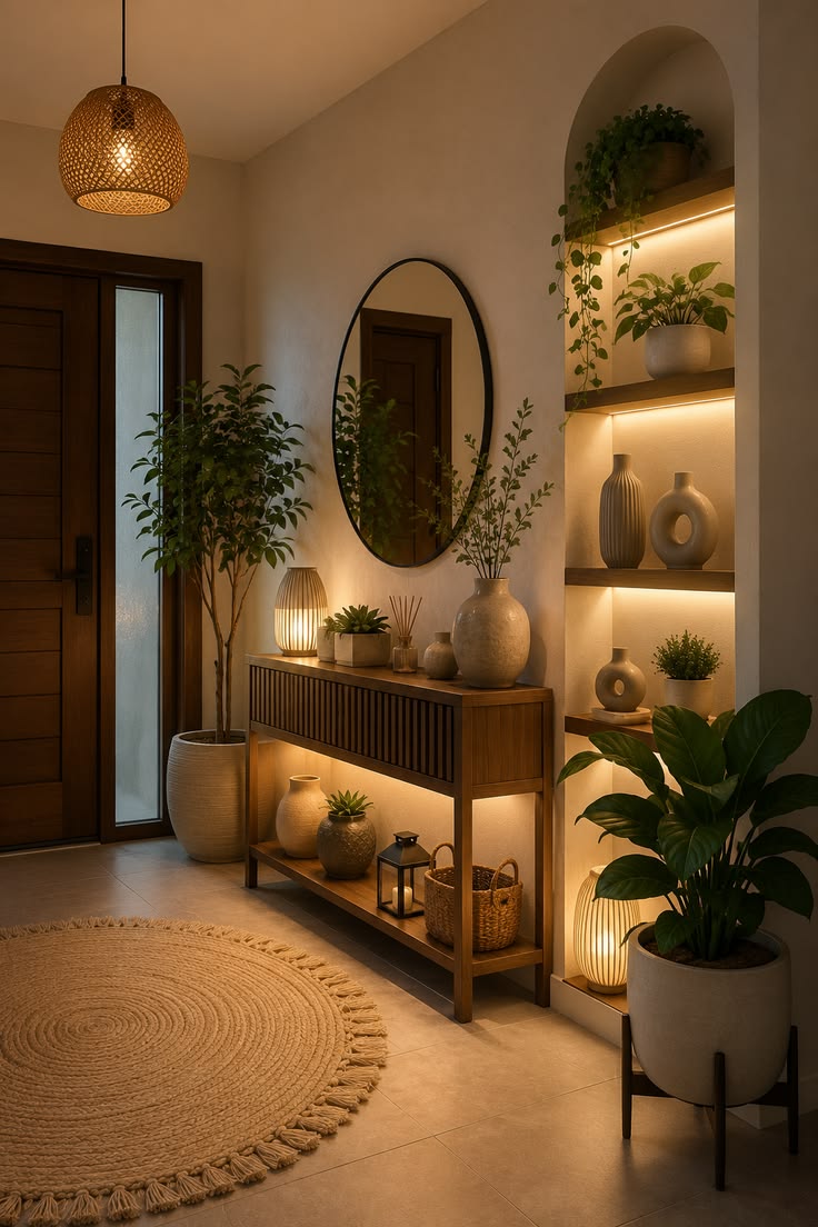 Cozy home decor living room