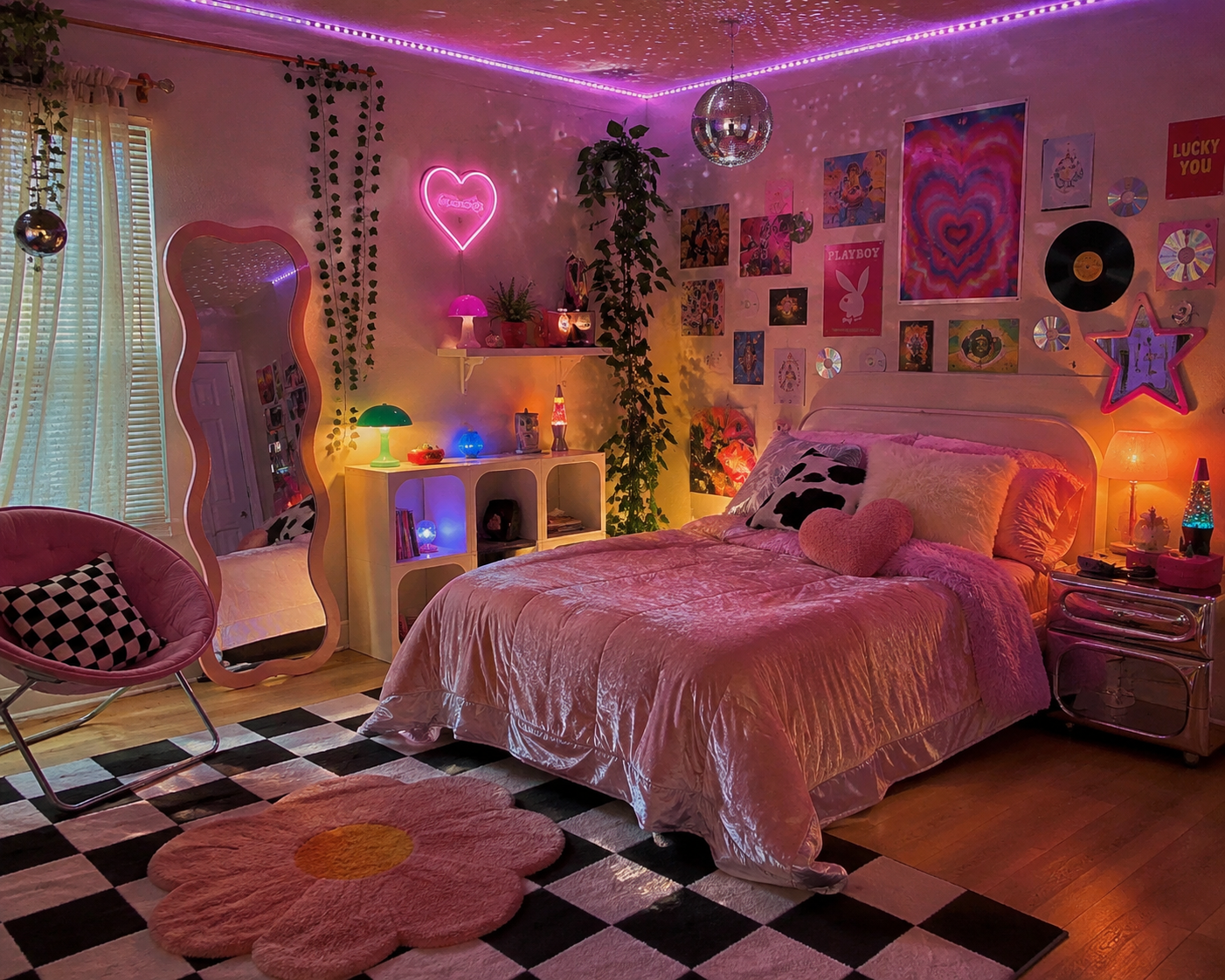 Retro Y2K Bedroom Decor