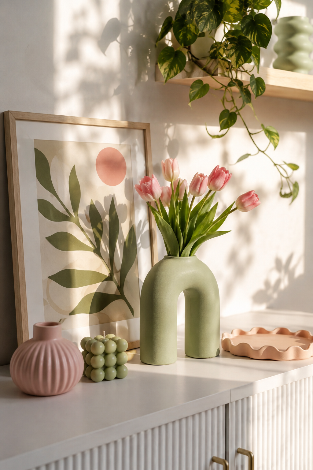 Multi-functional small space decor